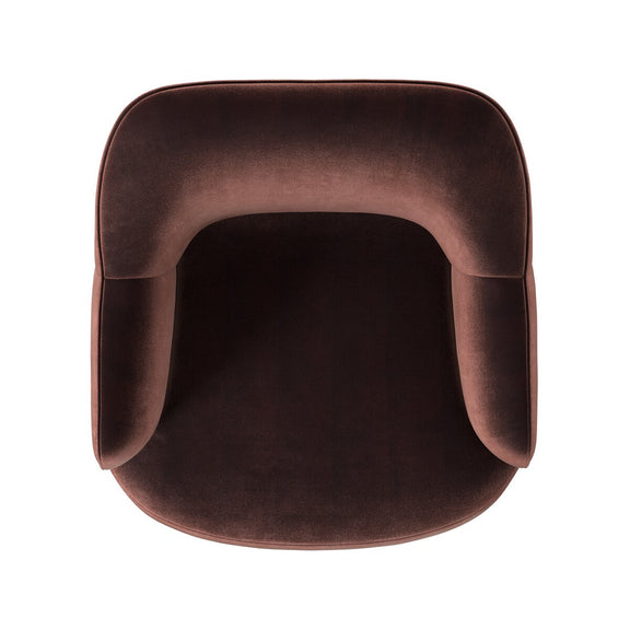 Blythe Swivel Chair - Surrey Plum