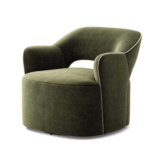 Blythe Swivel Chair - Surrey Olive