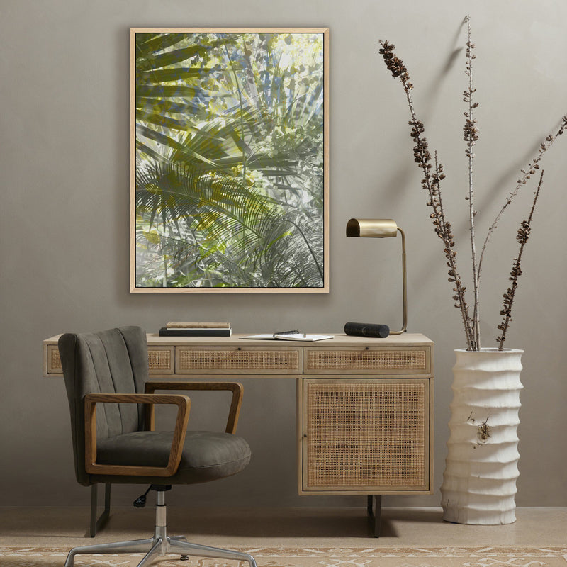 Golden Years by Fountain Grass Studios — Vertical Grain White Oak Floater
