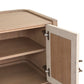 Kiran Nightstand - Beige Painted Linen