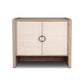 Kiran Nightstand - Beige Painted Linen