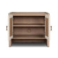 Kiran Nightstand - Beige Painted Linen