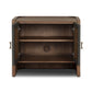 Kiran Nightstand - Dark Green Lacquered Linen