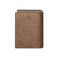 Kiran Nightstand - Dark Green Lacquered Linen