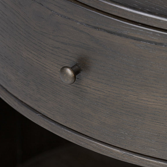 Bode Nightstand - Smoked Black Veneer