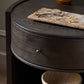 Bode Nightstand - Smoked Black Veneer