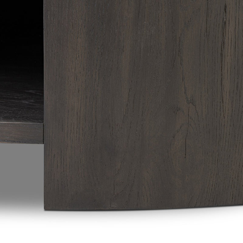 Farrow Coffee Table - Smoked Black