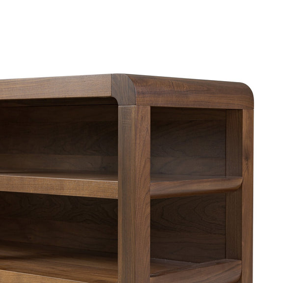 Hawkes Console Table - Dark Walnut Veneer