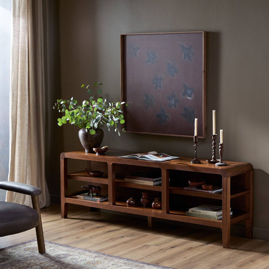 Hawkes Console Table - Dark Walnut Veneer