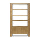 Fisher Bookcase - Rustic Amber Oak Veneer