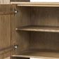 Fisher Bookcase - Rustic Amber Oak Veneer