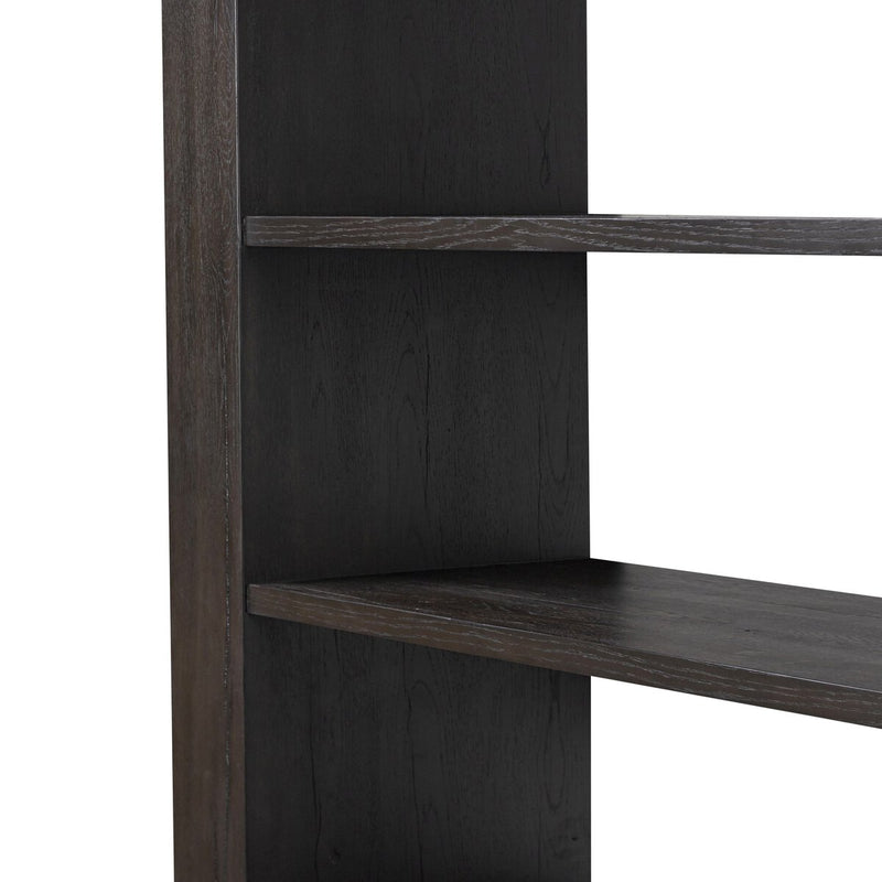 Fisher Bookcase - Smoked Black Veneer