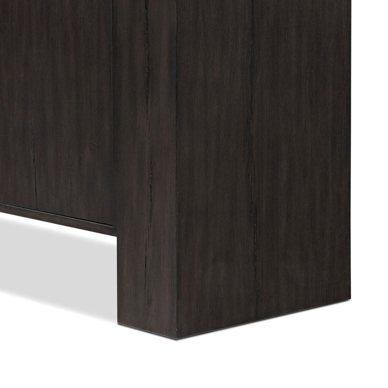 Fisher Bookcase - Smoked Black Veneer