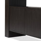 Fisher Bookcase - Smoked Black Veneer