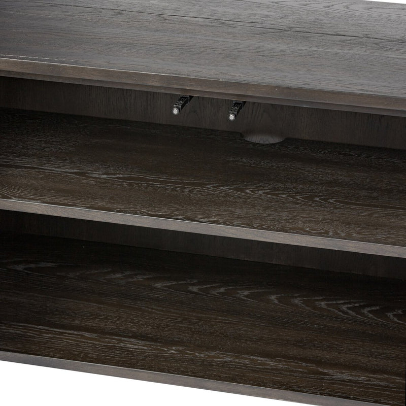 Fisher Bookcase - Smoked Black Veneer