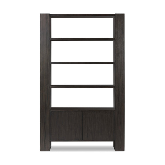 Fisher Bookcase - Smoked Black Veneer