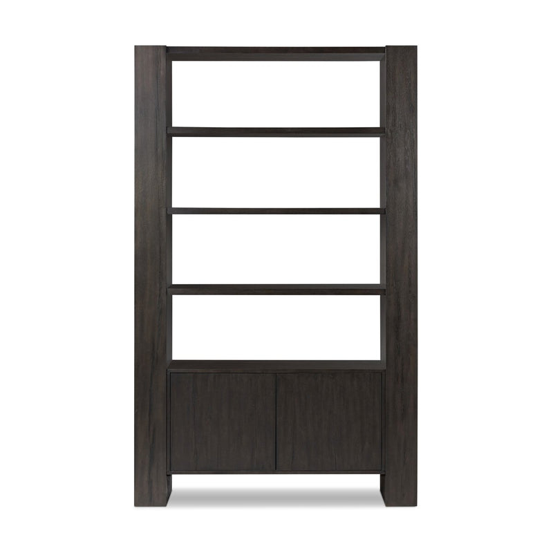 Fisher Bookcase - Smoked Black Veneer