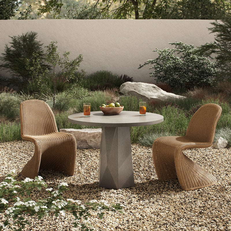 Bowman Outdoor Dining Table - Grey Concrete