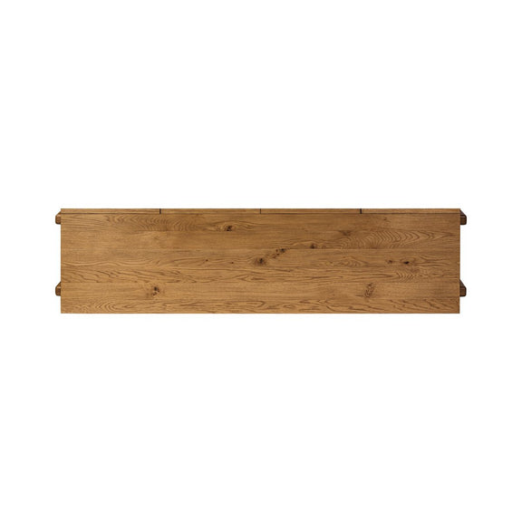 Bloomfield Media Console - Worn Oak Veneer