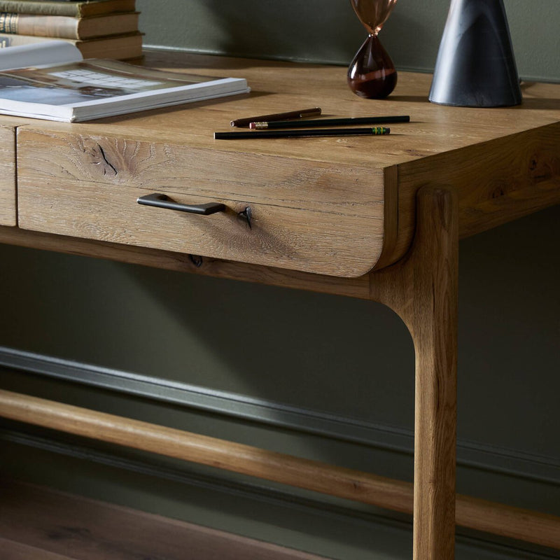 Bloomfield Desk - Resawn Worn Oak