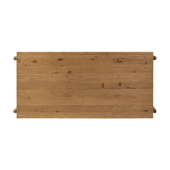 Bloomfield Desk - Resawn Worn Oak
