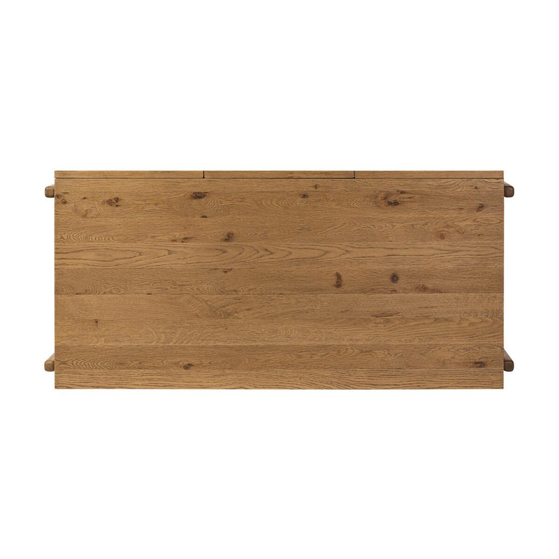 Bloomfield Desk - Resawn Worn Oak
