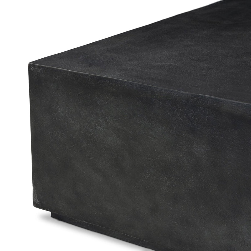 Graso Outdoor Coffee Table - Aged Grey