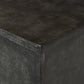Graso Outdoor End Table - Aged Grey
