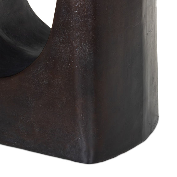 Amato Outdoor Dining Table - Antique Rust