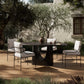 Amato Outdoor Dining Table - Antique Rust