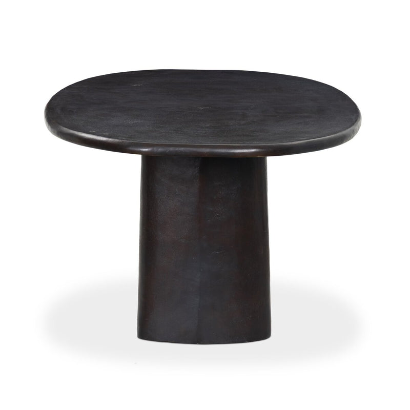 Amato Outdoor Dining Table - Antique Rust