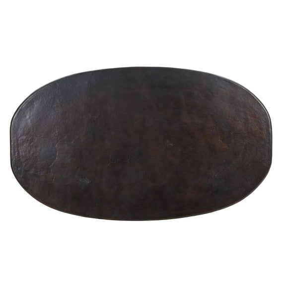 Amato Outdoor Dining Table - Antique Rust
