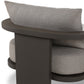 Tahana Outdoor Metal Chair - Casa Grey