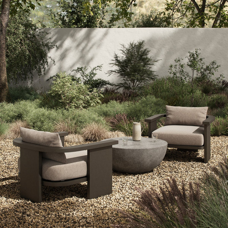Tahana Outdoor Metal Chair - Casa Grey