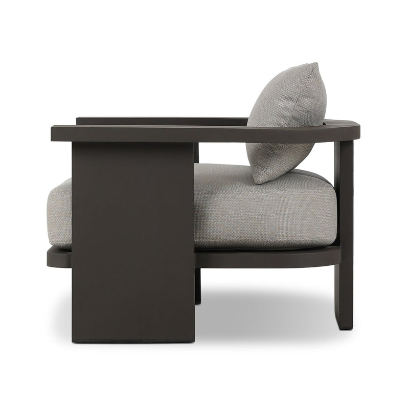 Tahana Outdoor Metal Chair - Casa Grey