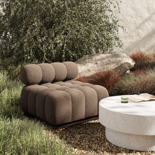 Roma Outdoor Swivel Chair - Ellor Brown