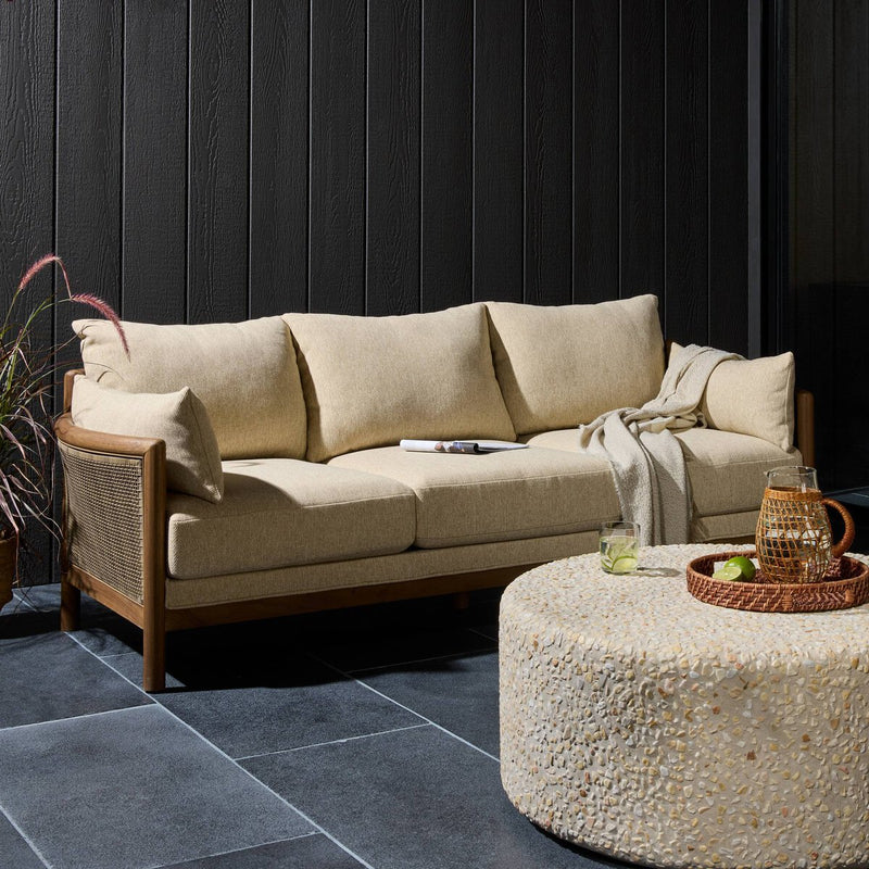 Barbosa Outdoor Sofa - Concha Beige
