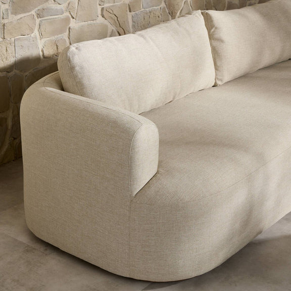 Lavine Outdoor Sofa - Alessi Buff