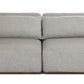 Adler Outdoor 4-Piece Sectional - Concha Fog