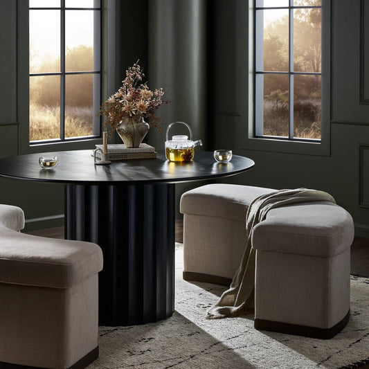 Candace Dining Bench - Harbor Sand