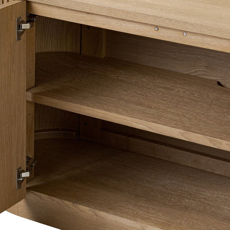 Delphi Media Console - Desert Oak