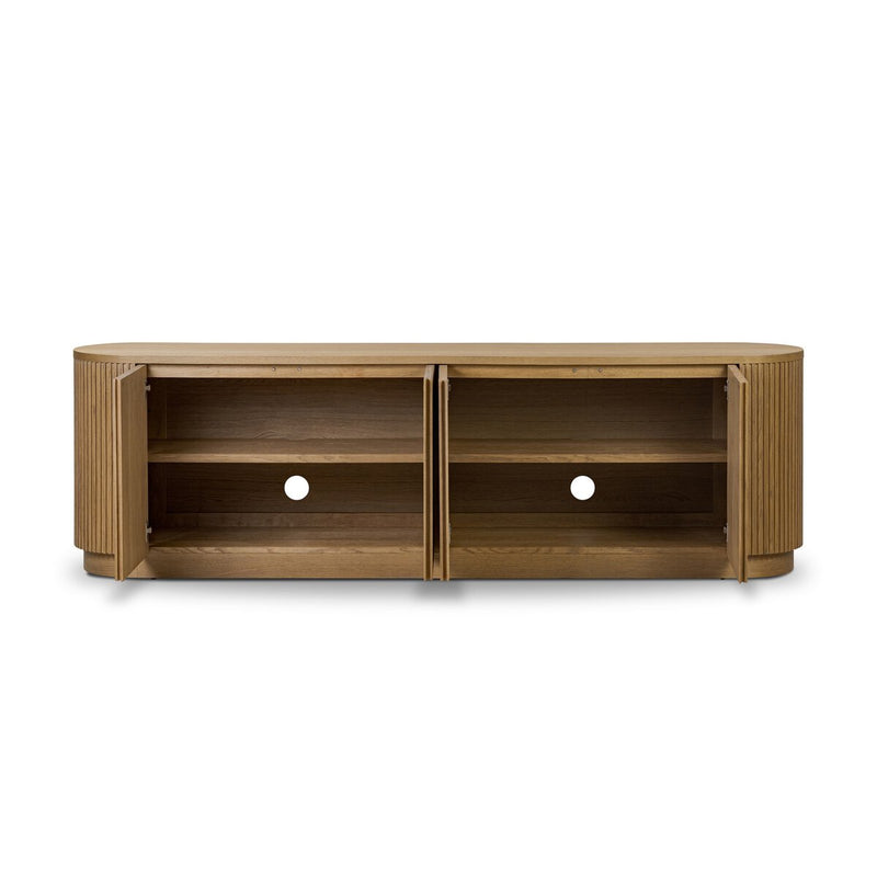 Delphi Media Console - Desert Oak