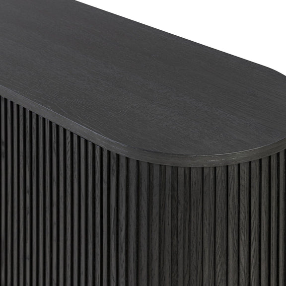 Delphi Media Console - Cerused Black Oak