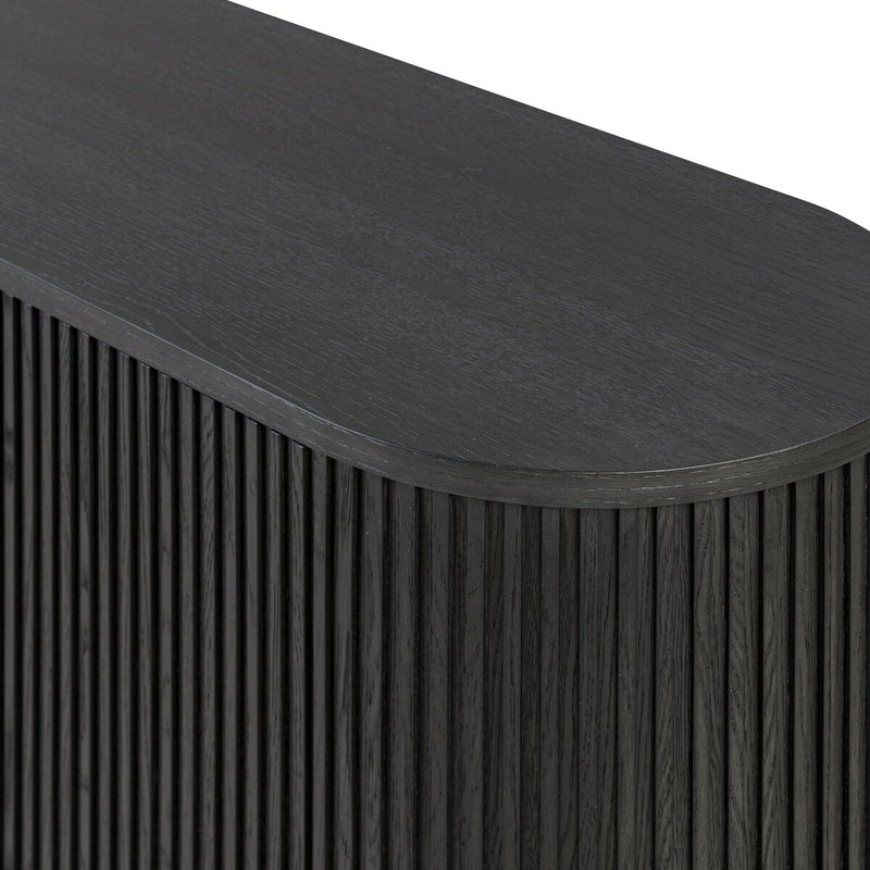 Delphi Media Console - Cerused Black Oak