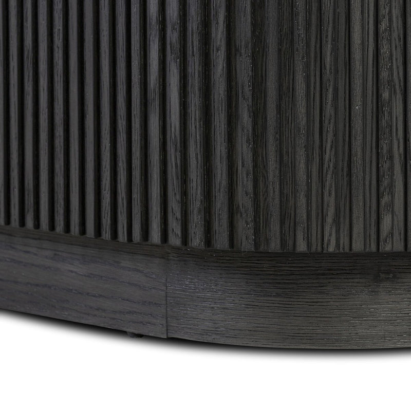 Delphi Media Console - Cerused Black Oak
