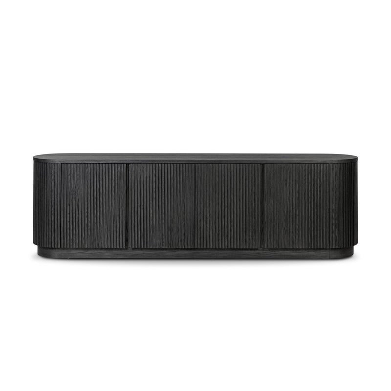 Delphi Media Console - Cerused Black Oak