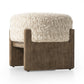 Kirby Accent Stool - Solema Cream