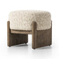 Kirby Accent Stool - Solema Cream