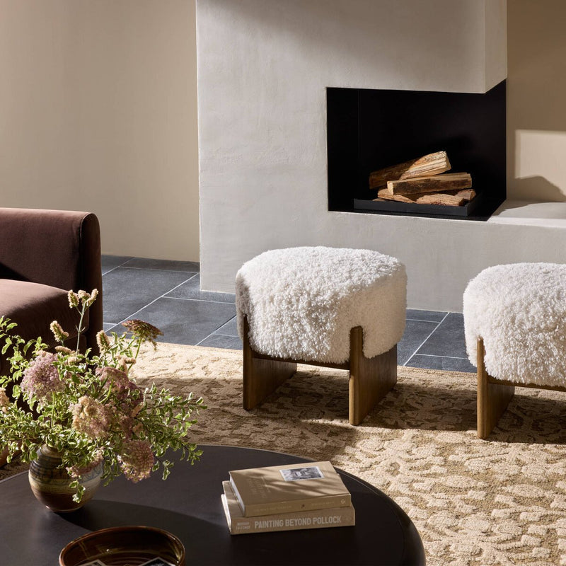 Kirby Accent Stool - Andes Natural
