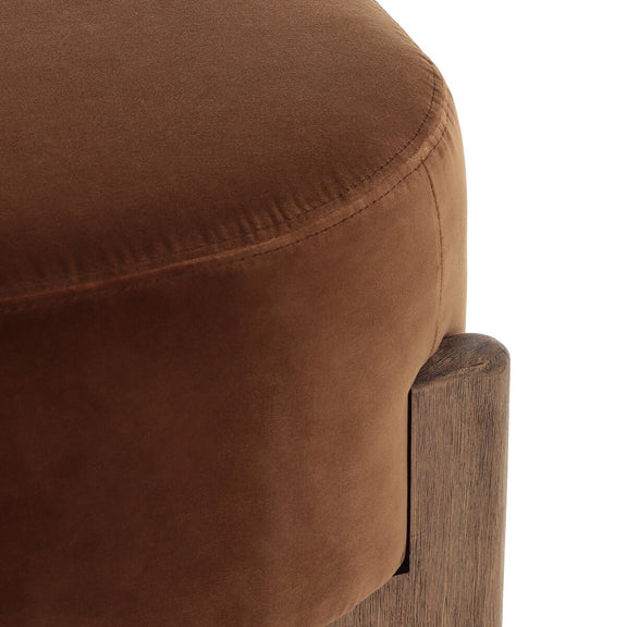 Kirby Accent Stool - Surrey Ochre